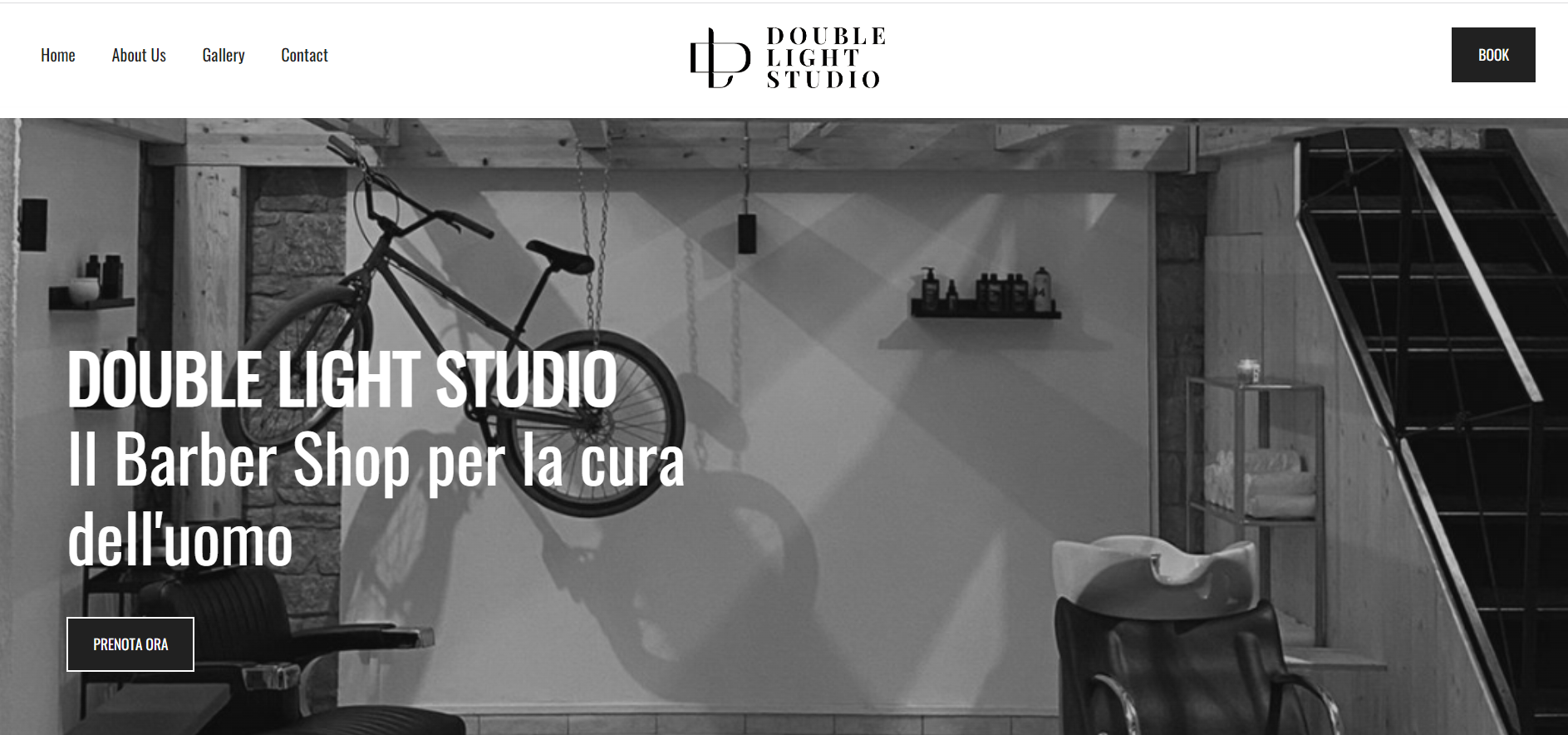 Home page di DoubleLight Studio